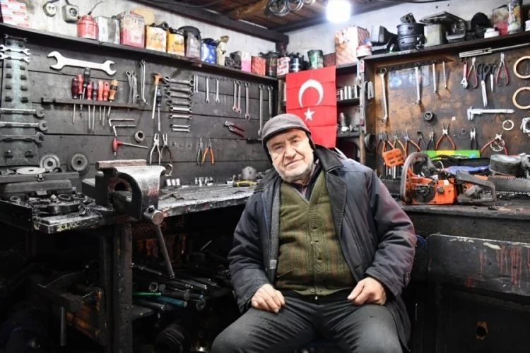 Bursa'da yarım asırdır motorlara hayat veriyor