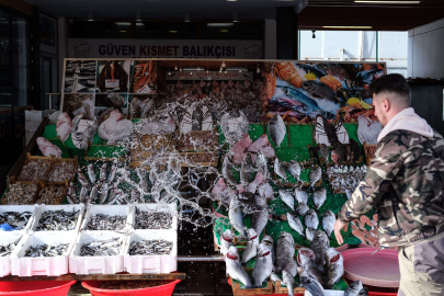 Lodos balık tezgahlarını vurdu