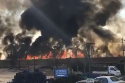 Bursa'da korkutan yangın!