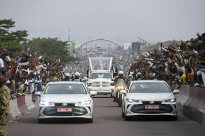 Demokratik Kongo Cumhuriyeti'ne 1985’ten bu yana ilk Papa ziyareti