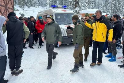 Hindistan'da çığ felaketi