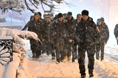 Bakan Soylu'dan Ankara'da karla mücadele incelemesi