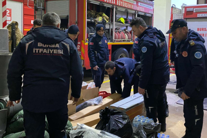 Bursa’dan deprem bölgesine destek