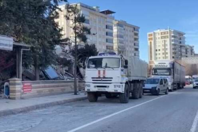 Rus yardım ekipleri deprem bölgesinde
