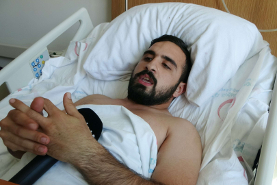 İlk depreme evinde, ikinci depreme hastanede yakalandı