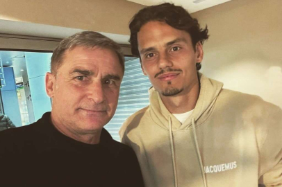 Stefan Kuntz, Enes Ünal ile buluştu