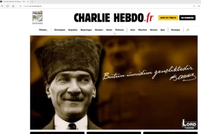 Türk hacker Charlie Hebdo’nun sitesini hackledi