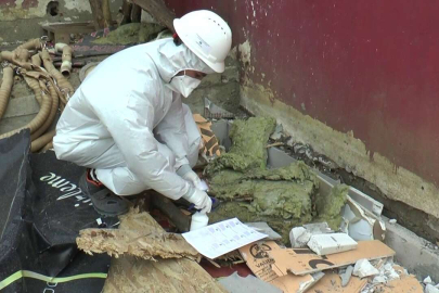 İstanbul'da yıkım kararı alınan yapılarda asbest çıktı
