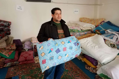 Kızılay’ın verdiği yastıktan altın kutusu çıktı!