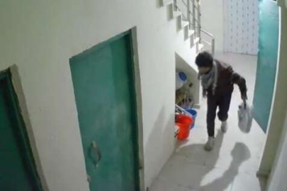 Girdiği apartmanda eline ne geldiyse çalarak kayıplara karıştı