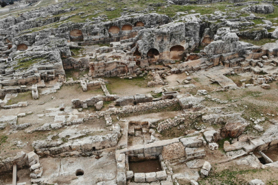 2 bin yıllık Perre Antik Kenti depremde hasar almadı