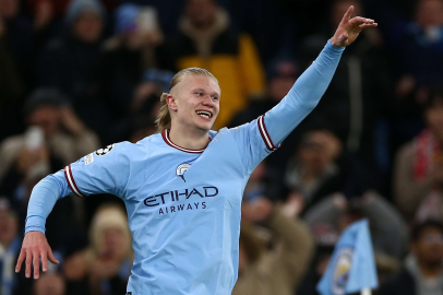 Haaland'dan 5 gol, Manchester City'den tur