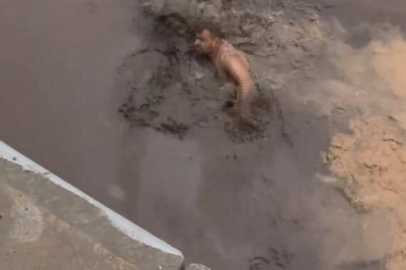 Şanlıurfa'da sel sularından inanılmaz kurtuluş