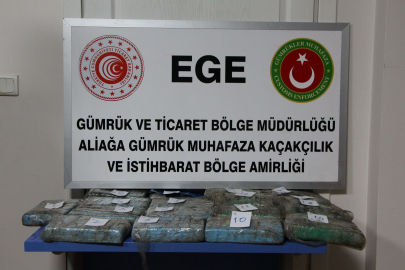 Teknenin karinasında 22 kilo kokain bulundu