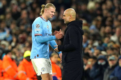Guardiola, gol rekoru kıran Haaland'ı neden oyundan aldığını açıkladı
