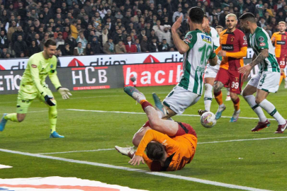 Galatasaray'ın serisine Konyaspor son verdi