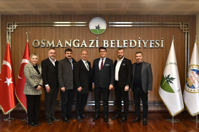 Tarihi Çarşı ve Hanlar Birliği’nden Dündar’a ziyaret