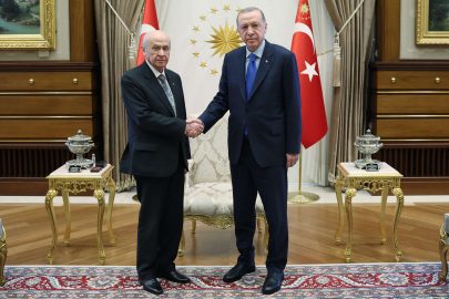 Cumhurbaşkanı Erdoğan, MHP Genel Başkanı Bahçeli ile görüştü
