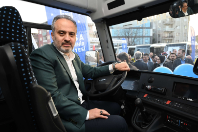 Bursa'nın ulaşım ağına 56 otobüs daha entegre edildi