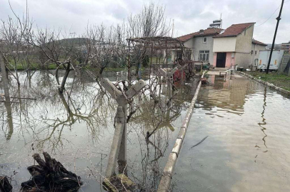 Elazığ'da evler ve tarım arazileri sular altında kaldı