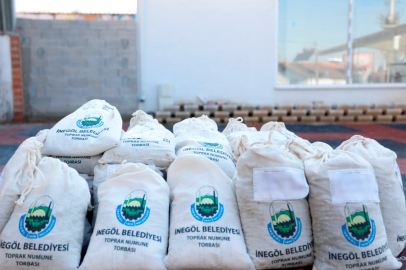 İnegöl Belediyesi tarlaların toprak analizini ücretsiz yaptırıyor