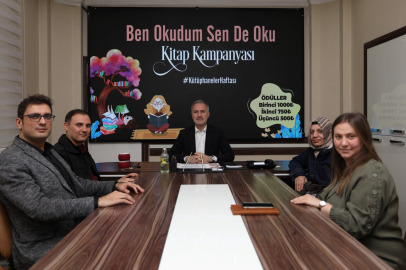 Kitap kampanyasının kazananları ödüllerini aldı