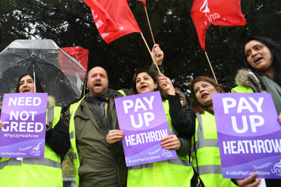 Heathrow Havalimanı’nda 10 günlük grev