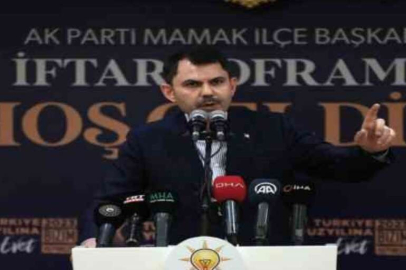 Bakan Kurum: “Milletimiz Cumhurbaşkanımız Recep Tayyip Erdoğan'a rekor bir oyla destek verecek”