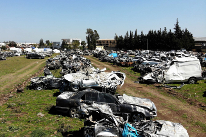 Hatay'da 'araba mezarlığı'
