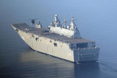 Türkiye'nin en büyük savaş gemisi teslimata hazır