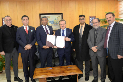 Bilim ve Teknoloji Üniversitesi’nden BUÜ’ye işbirliği ziyareti