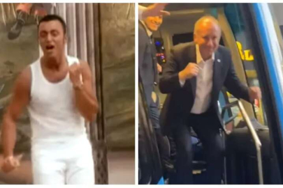 Mustafa Sandal'dan Muharrem İnce'ye dans göndermesi
