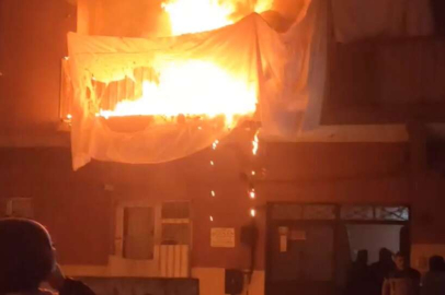 Bursa'da korkutan yangın