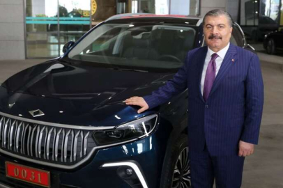 Sağlık Bakanı Koca'dan Togg paylaşımı