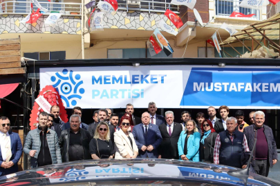 Memleket Partisi'nin Mustafakemalpaşa seçim ofisi açıldı