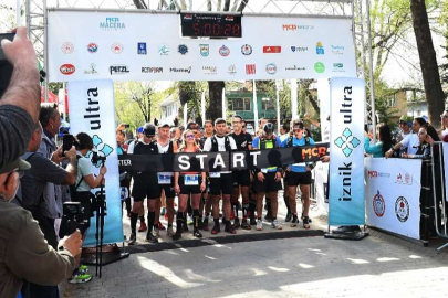 İznik Ultra Maratonu'nda 11. buluşma başladı