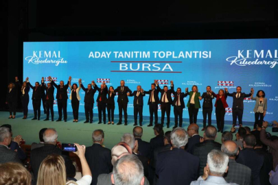 CHP Bursa milletvekili adaylarını tanıttı