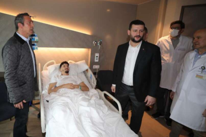 Ali Koç ve yöneticilerden Altay Bayındır’a ziyaret