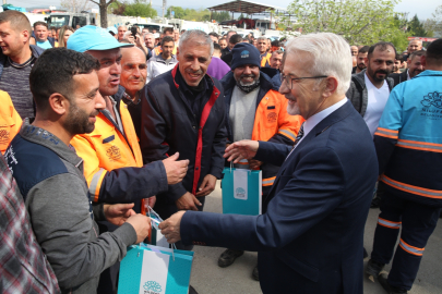 Nilüfer Belediyesi’nde geleneksel bayramlaşma
