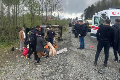 Ordu'da bayram kazası: 8 yaralı
