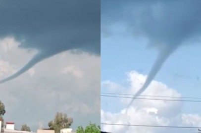 Akdeniz'de hortum çıktı