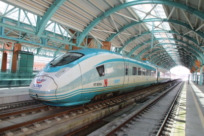 Ankara-Sivas Yüksek Hızlı Tren Hattı'nda ilk sefer
