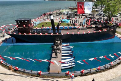 Kurtuluş Savaşı’nın simge gemisi 'Rüsumat No:4’ün maketi yapıldı