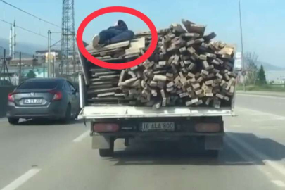 Bursa'da tehlikeli yolculuk!