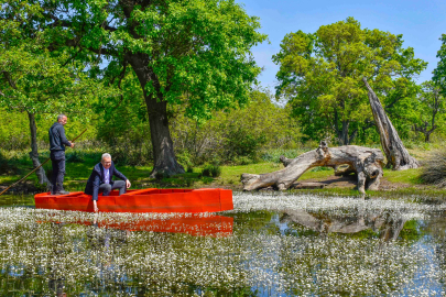 Karacabey Longozu'nda renklerin festivali başladı