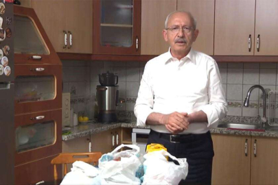 Kılıçdaroğlu'ndan alışveriş poşetleriyle video