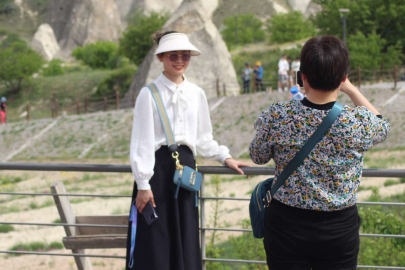 Kapadokya’da Çinli turist hareketliliği yeniden başladı