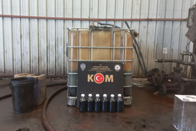 Fabrikayı kaçak akaryakıt tesisine çevirmişler