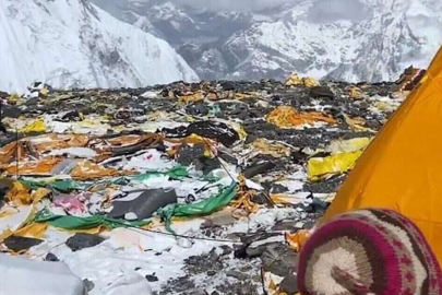 Himalaya “devasa bir çöp yığınına” dönüştü