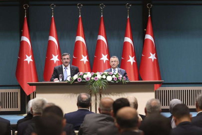 Cevdet Yılmaz görevi Fuat Oktay'dan devraldı